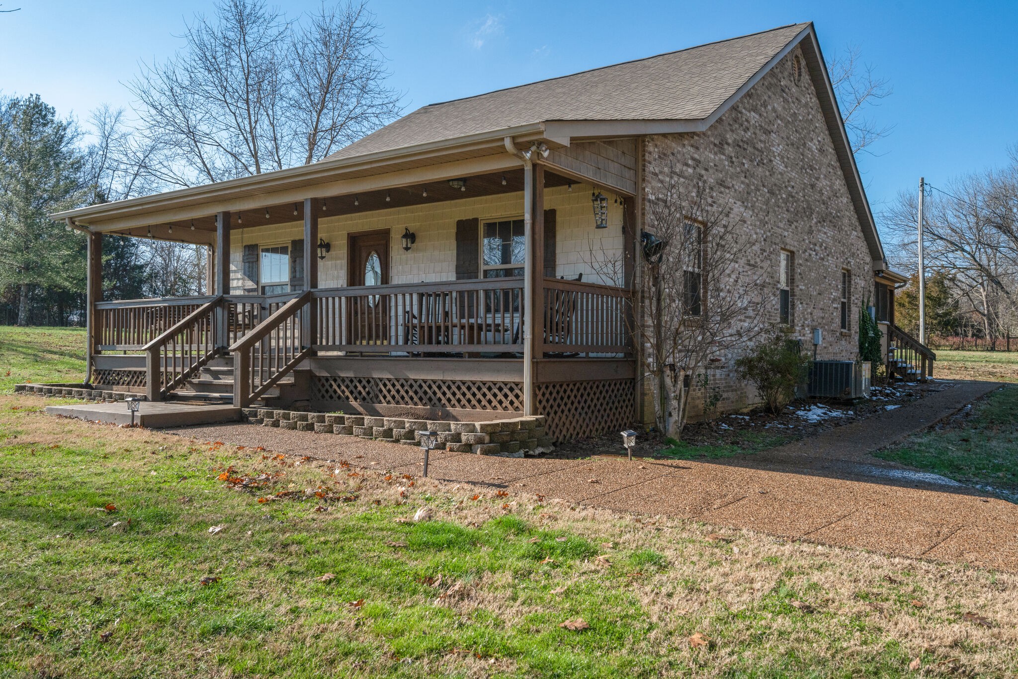 4867 Joe Peay Road Spring Hill, TN 37174 - Photo 3 of 43 a view of house with backyard
