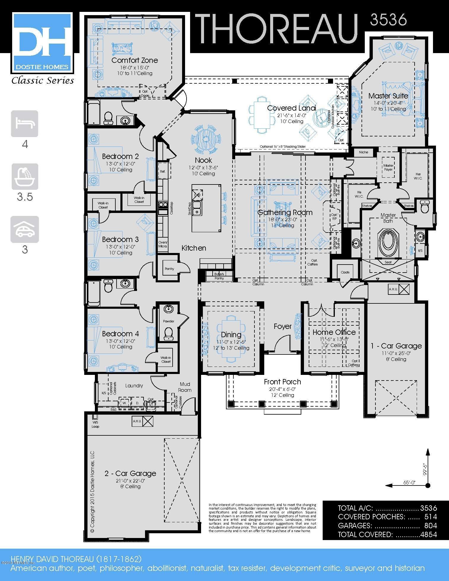 142 Littlewood Road Ponte Vedra, FL 32081 - Photo 2 of 2 DH 3536 FLR 8x11