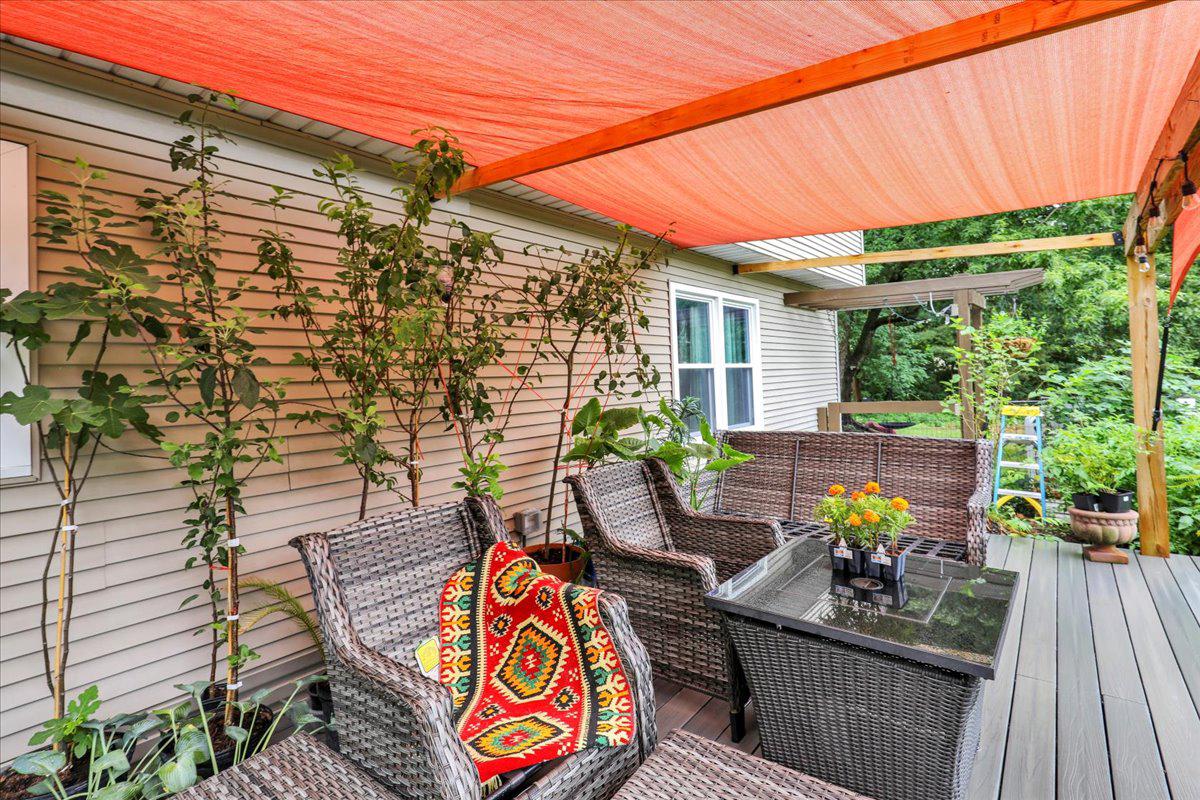 40 Hunters Run Road Honey Brook, PA 19344 - Photo 36 of 47 Charming retreat under shade with composite deck.