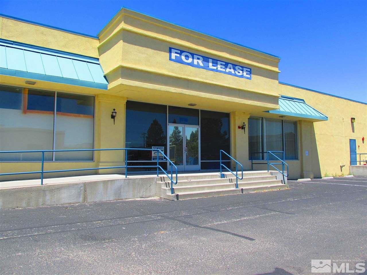 a view of a building with door