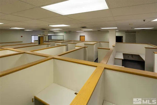 a view of an empty kitchen