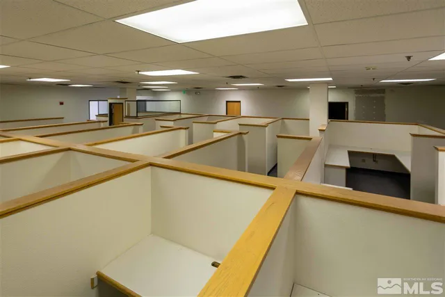 a view of an empty kitchen
