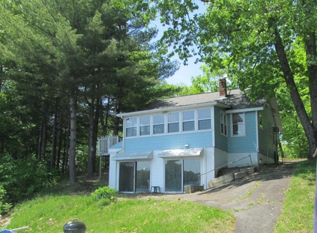 27 Birch Point Road Vassalboro, ME 04989 - Photo 1 of 26 Camp front that faces the water. ...