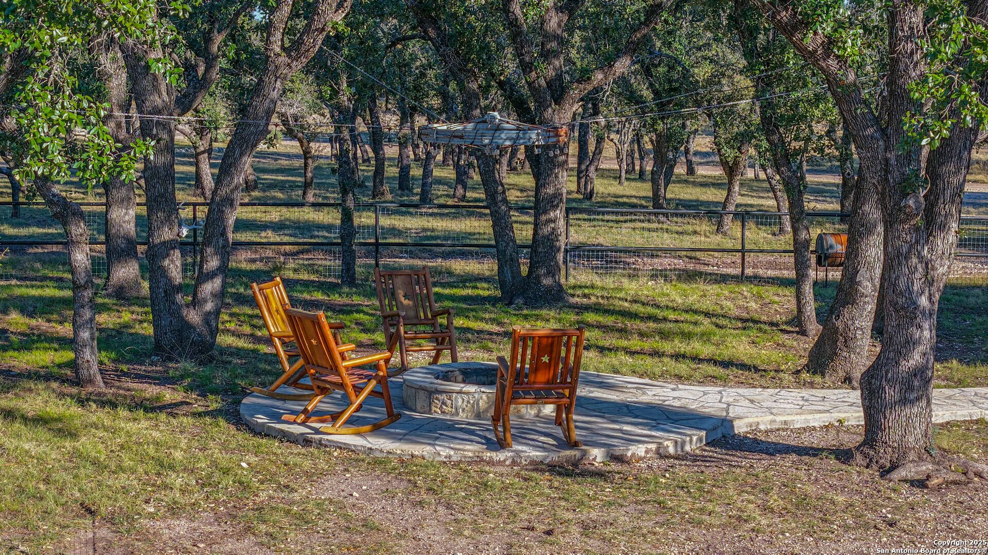 1950 Tolles Road Menard, TX 76859 - Photo 15 of 54 a view of outdoor space with seating area and park