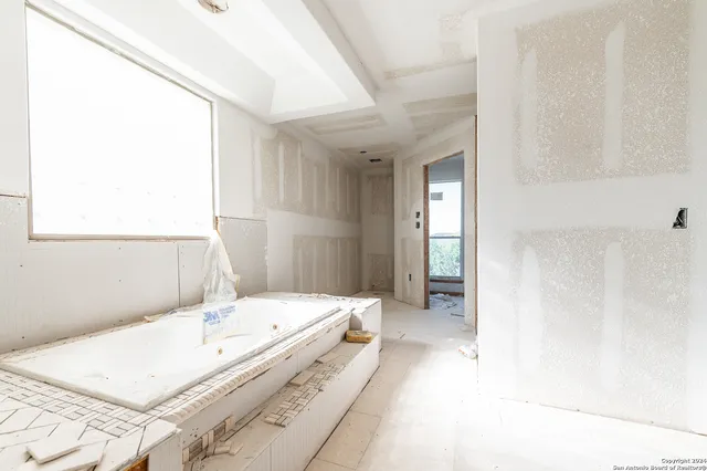 a view of city and mountain