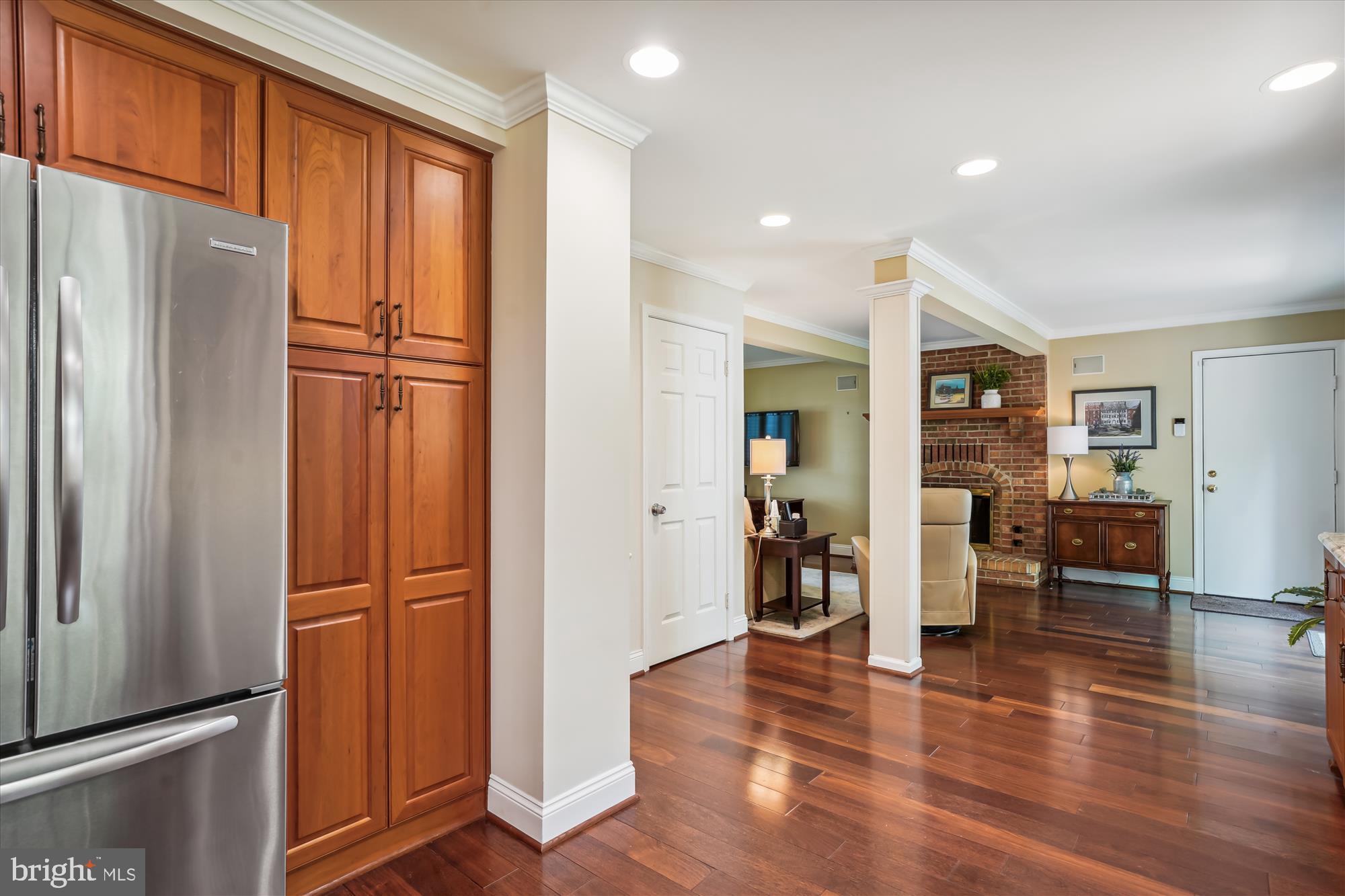 924 Pointer Ridge Drive Gaithersburg, MD 20878 - Photo 21 of 85 Large Pantry Cabinet & Recessed Lighting