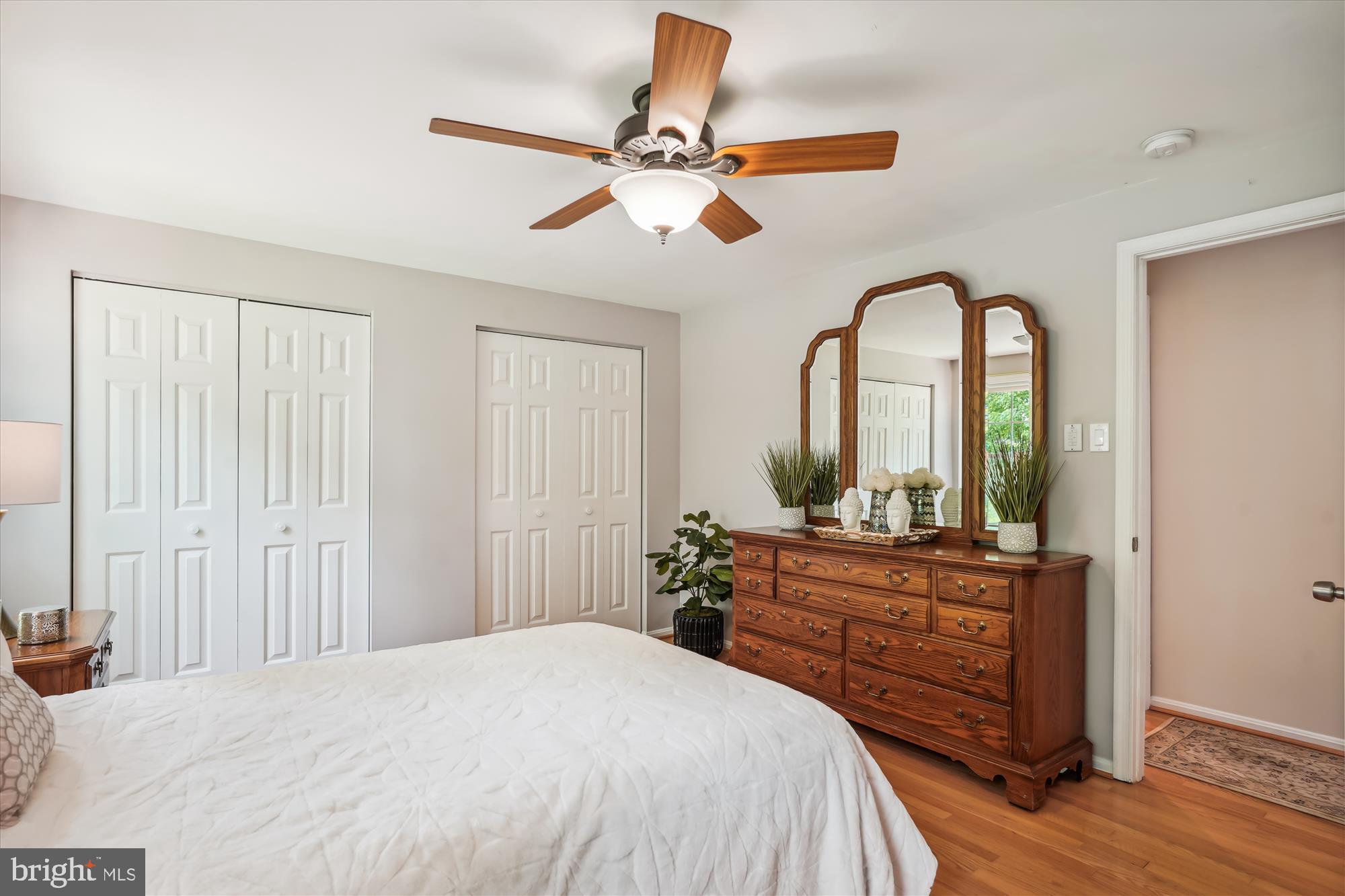 924 Pointer Ridge Drive Gaithersburg, MD 20878 - Photo 35 of 85 Second Bedroom Features Ceiling fan & Wood Floors