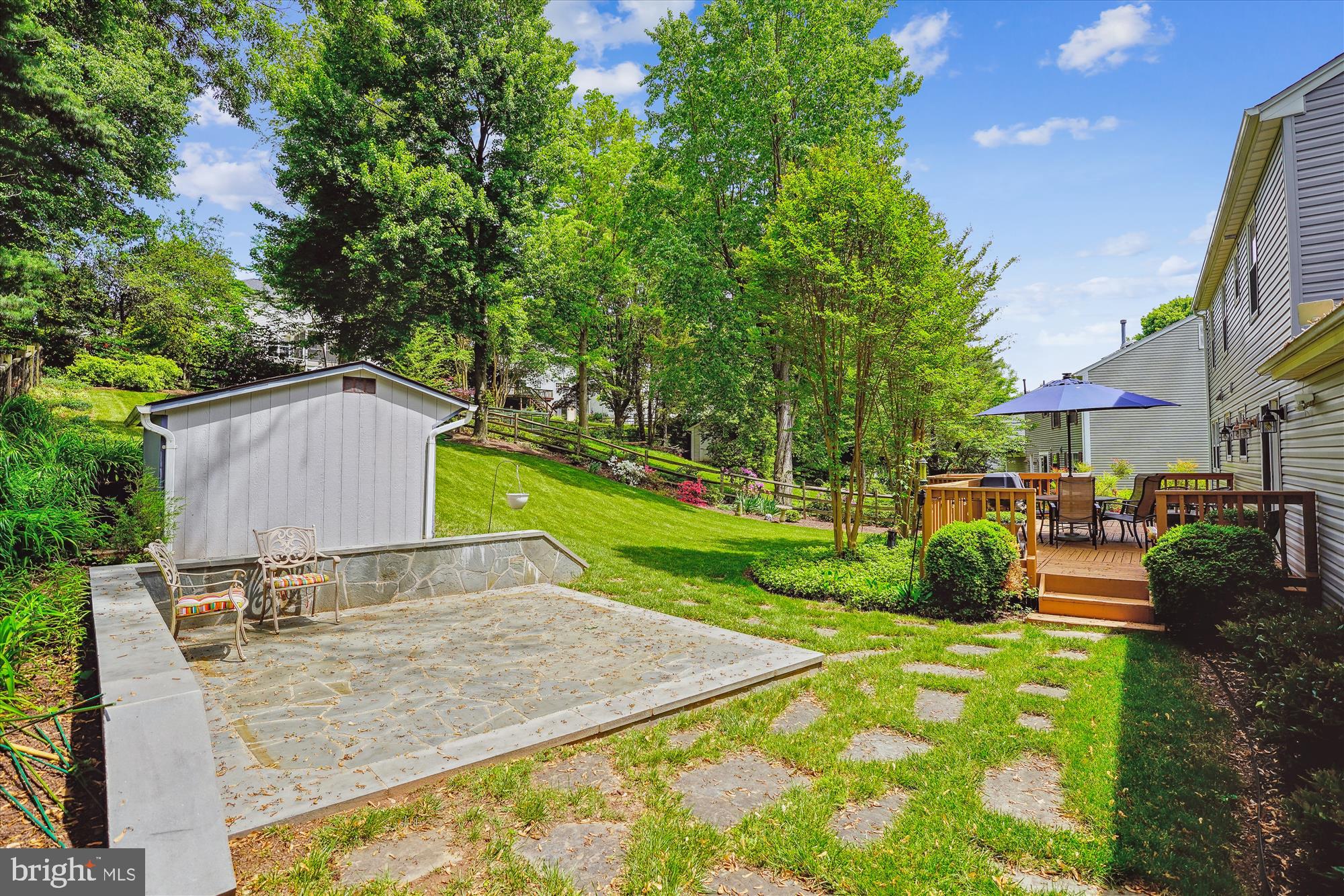 924 Pointer Ridge Drive Gaithersburg, MD 20878 - Photo 56 of 85 Beautiful Slate Patio