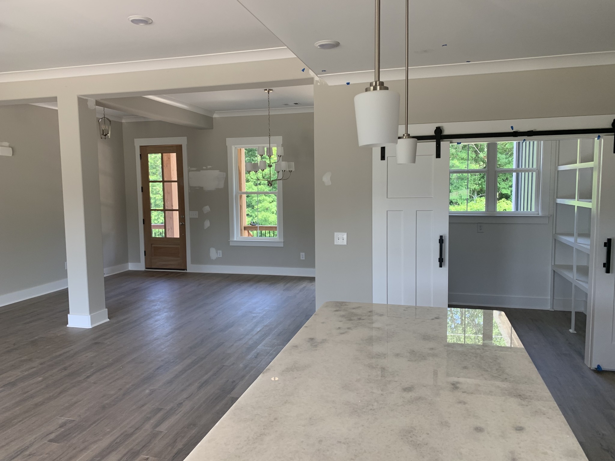 1798 Old Gallatin Road Portland, TN 37148 - Photo 17 of 35 a view of a big room with wooden floor and windows