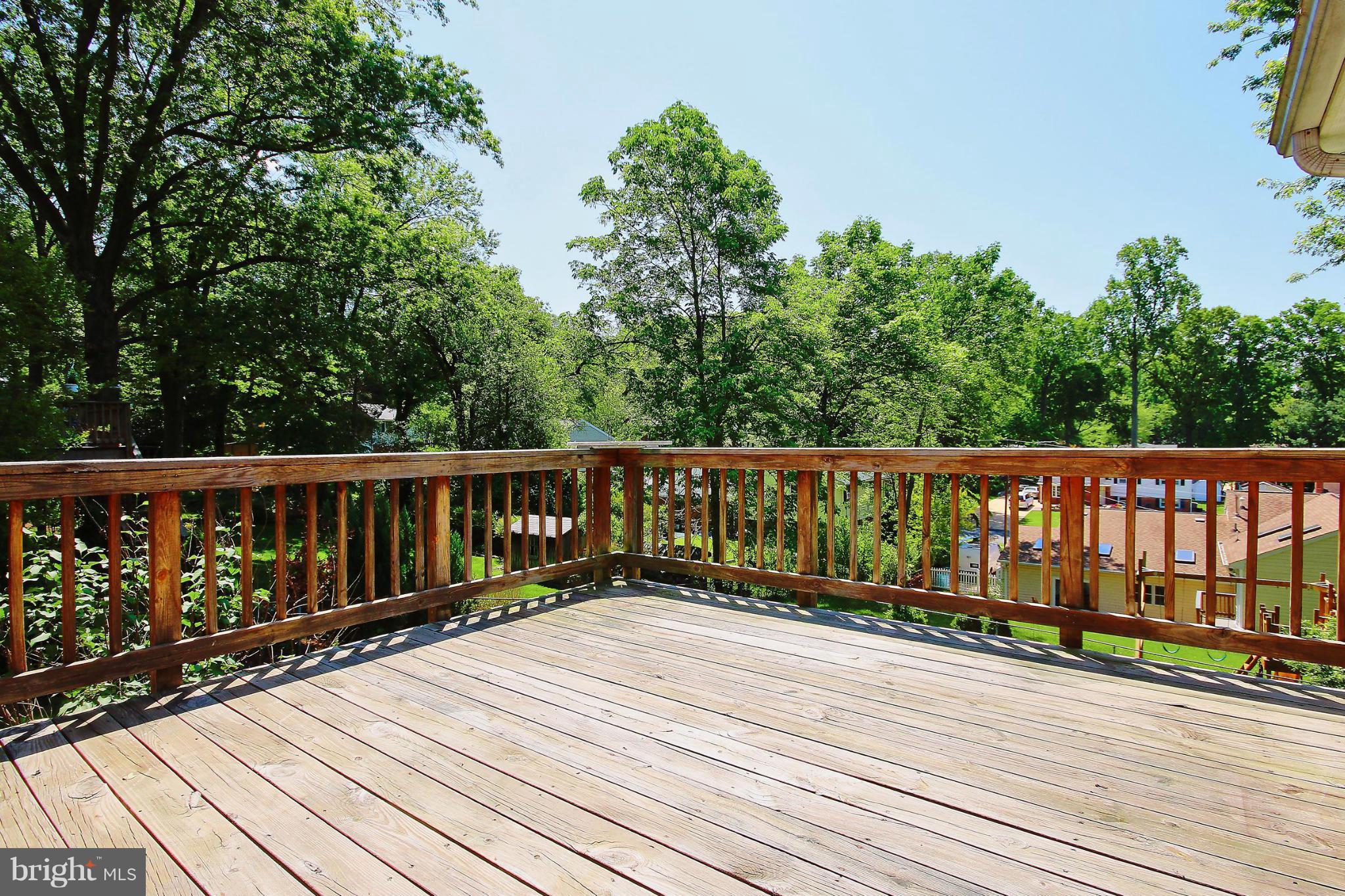7927 Ellet Road Springfield, VA 22151 - Photo 27 of 30 a view of wooden deck