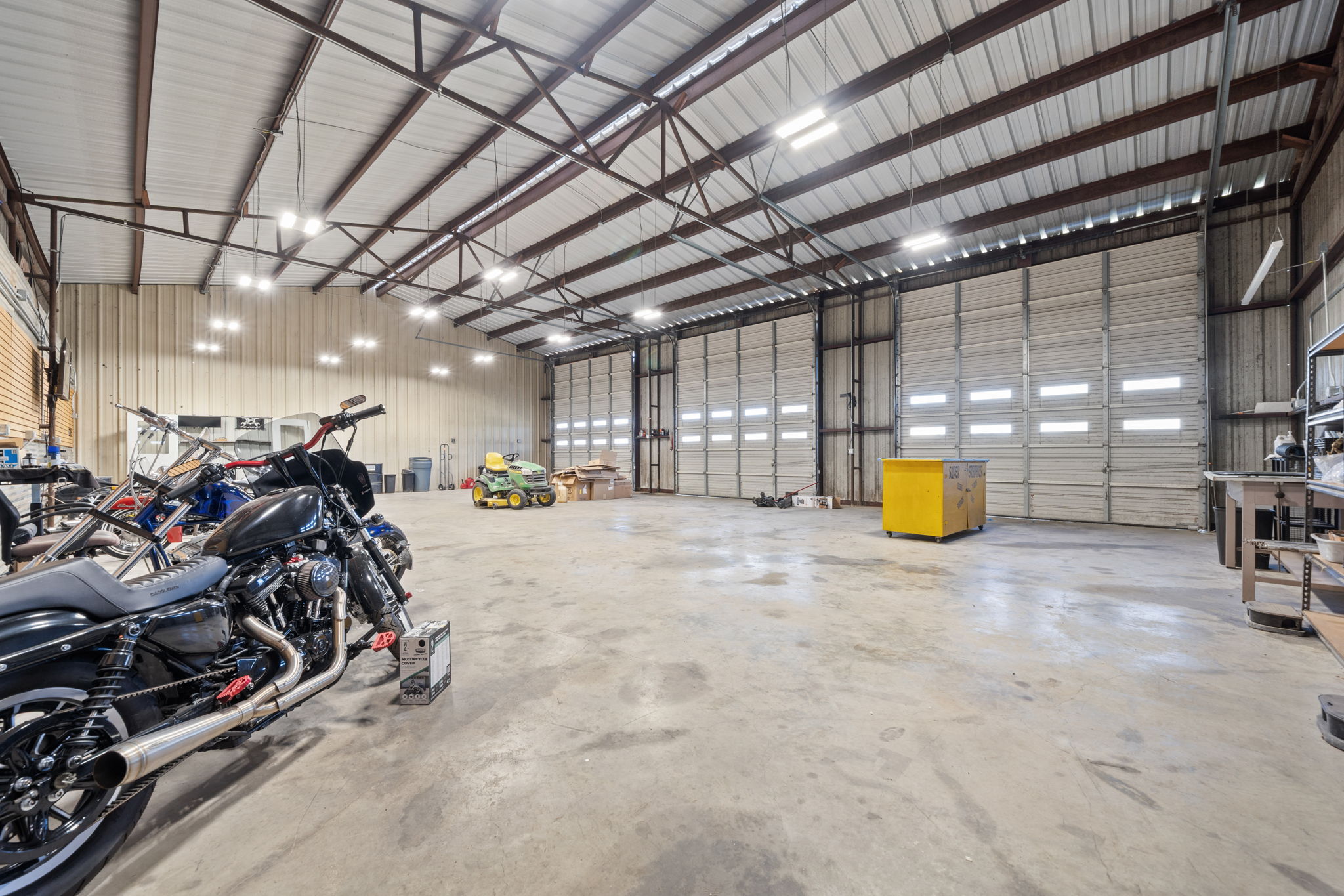 1516 Old Luling Road Lockhart, TX 78644 - Photo 32 of 39 3440 Sq Ft Shop, Garage, RV storage with 20' Tall roll up doors