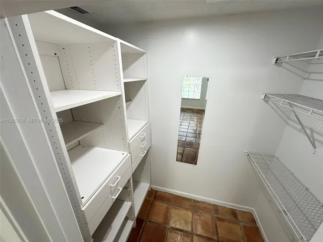 a view of bedroom and small space