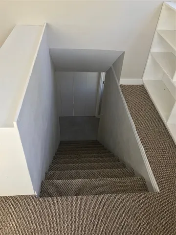 a view of an front door