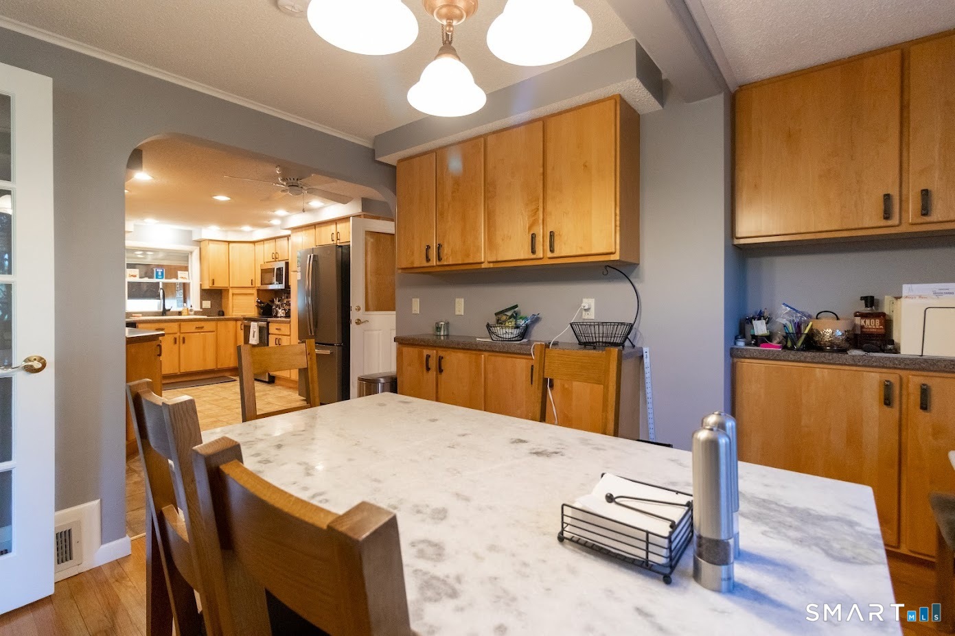 763 North Street Suffield, CT 06078 - Photo 8 of 40 a kitchen with stainless steel appliances kitchen island granite countertop a sink and cabinets