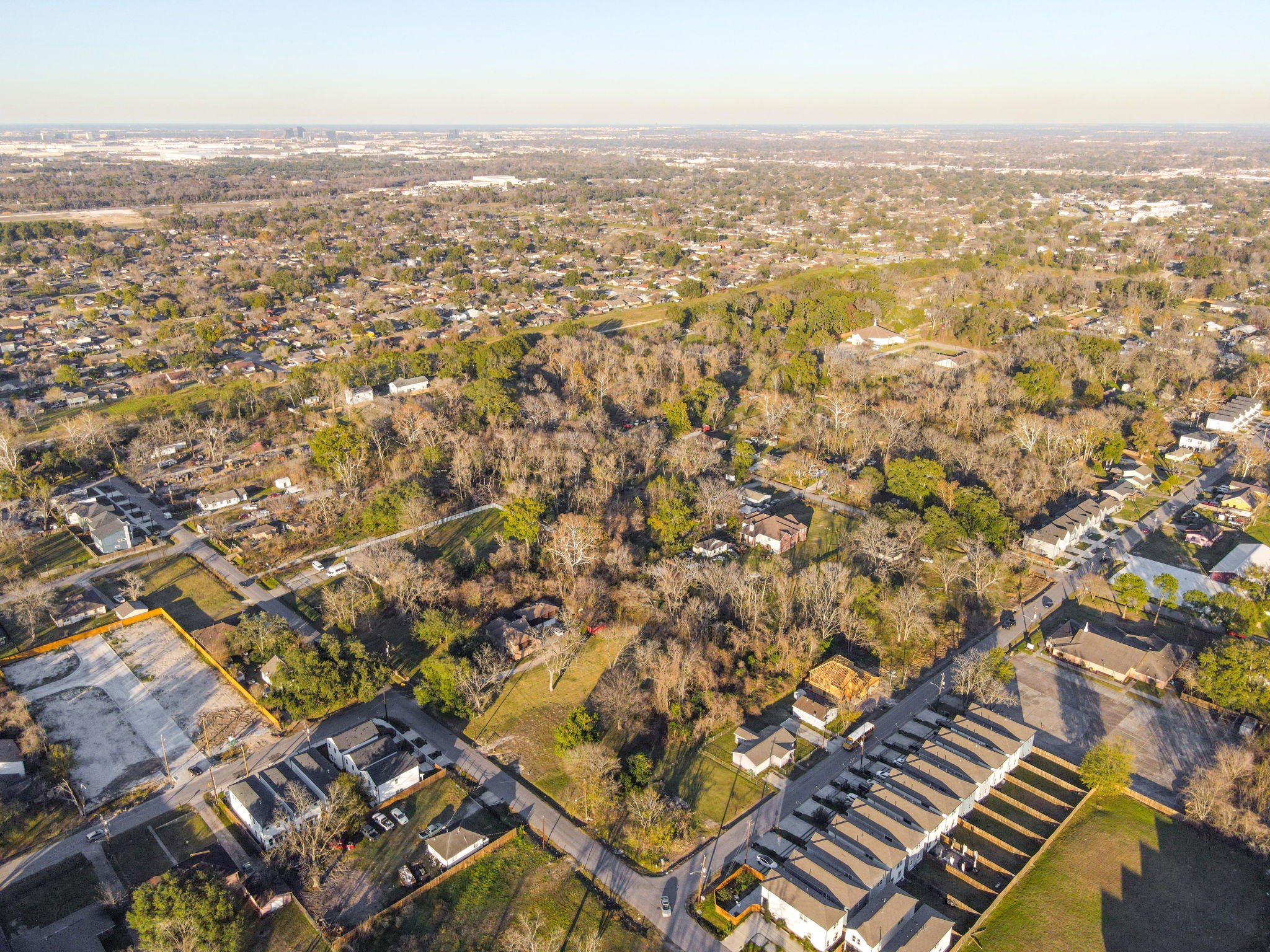 0 Beckley Street Houston, TX 77088 - Photo 11 of 22 an aerial view of residential building and parking space
