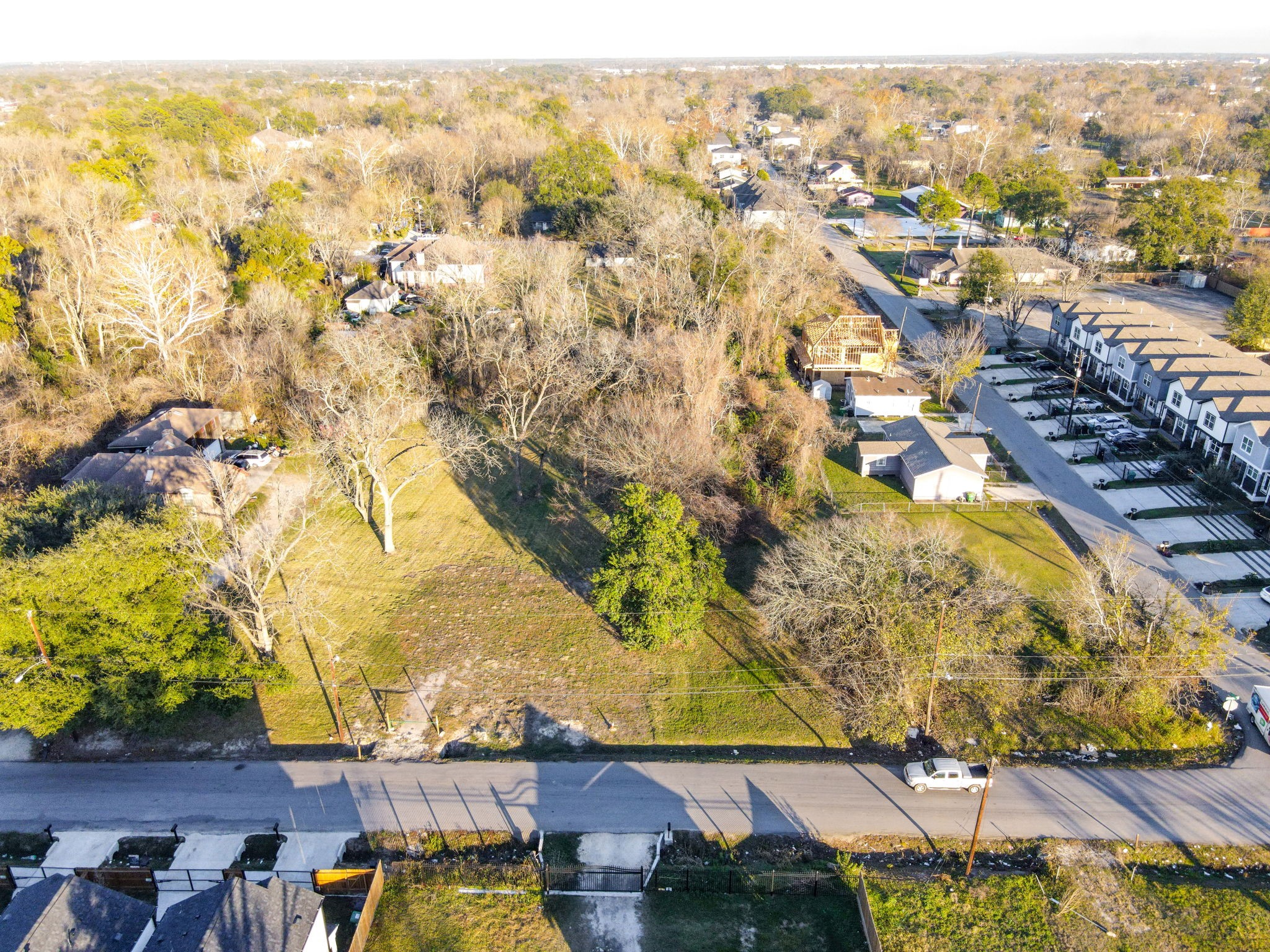 0 Beckley Street Houston, TX 77088 - Photo 12 of 22 an aerial view of residential houses with outdoor space