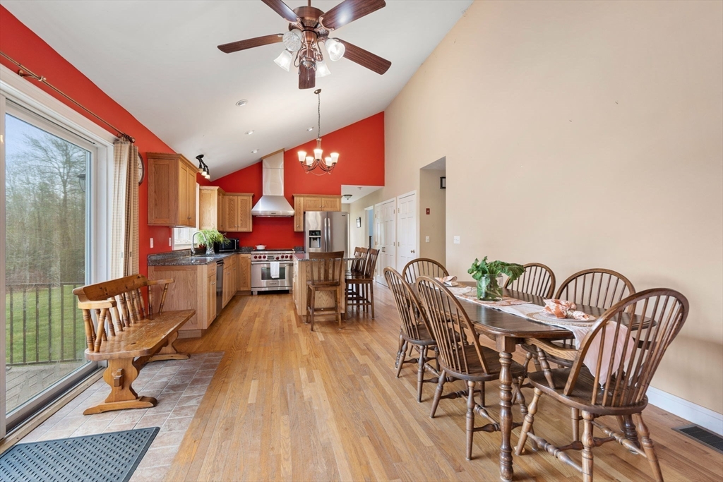 3 Brown Road Townsend, MA 01469 - Photo 13 of 41 a view of a dining room with furniture window and wooden floor