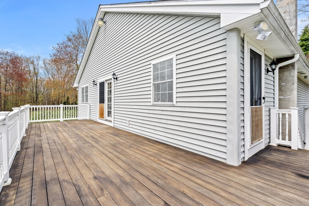 3 Brown Road Townsend, MA 01469 - Photo 28 of 41 a view of a wooden deck