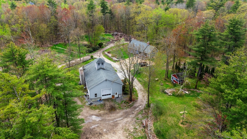3 Brown Road Townsend, MA 01469 - Photo 6 of 41 an aerial view of a house with a yard