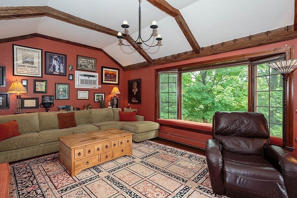 41 Goodnough Road Brookline, MA 02467 - Photo 14 of 36 a living room with furniture and a large window