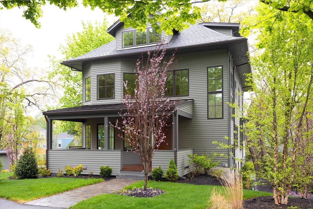 15 Woodcliff Road Newton, MA 02461 - Photo 1 of 27 front view of a house with a yard