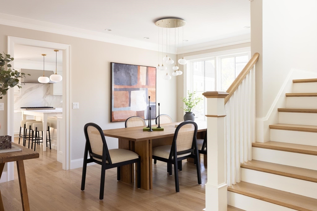 15 Woodcliff Road Newton, MA 02461 - Photo 9 of 27 a dining room with furniture and window