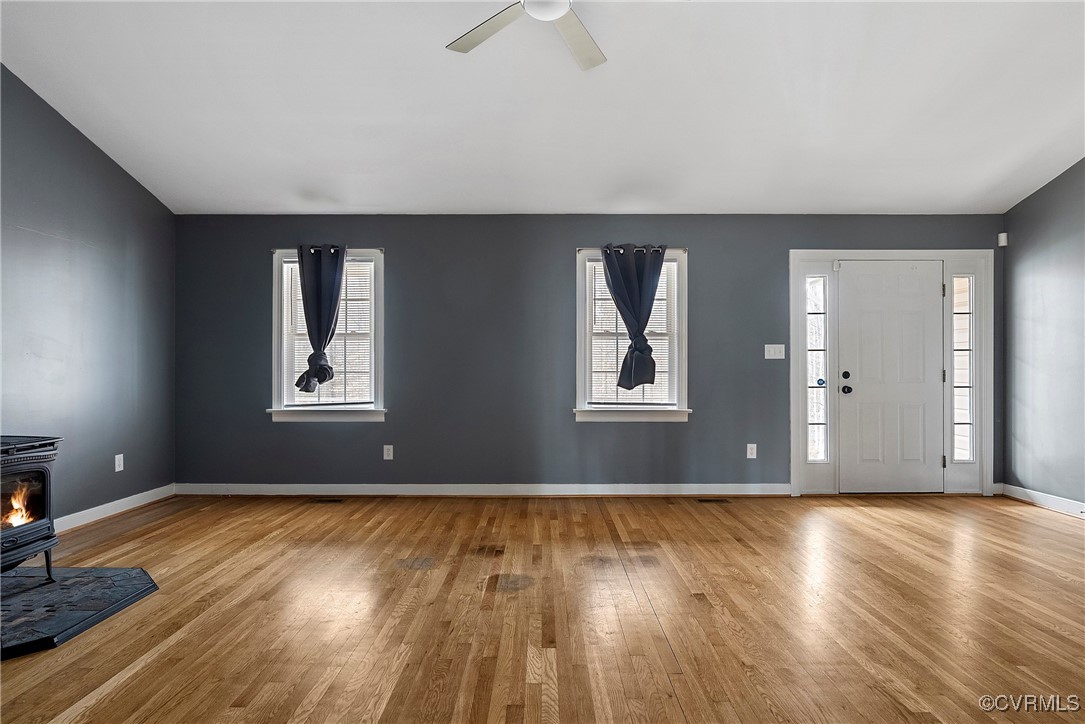 4350 Broadstreet Road Gum Spring, VA 23065 - Photo 14 of 48 wooden floor in an empty room with a window