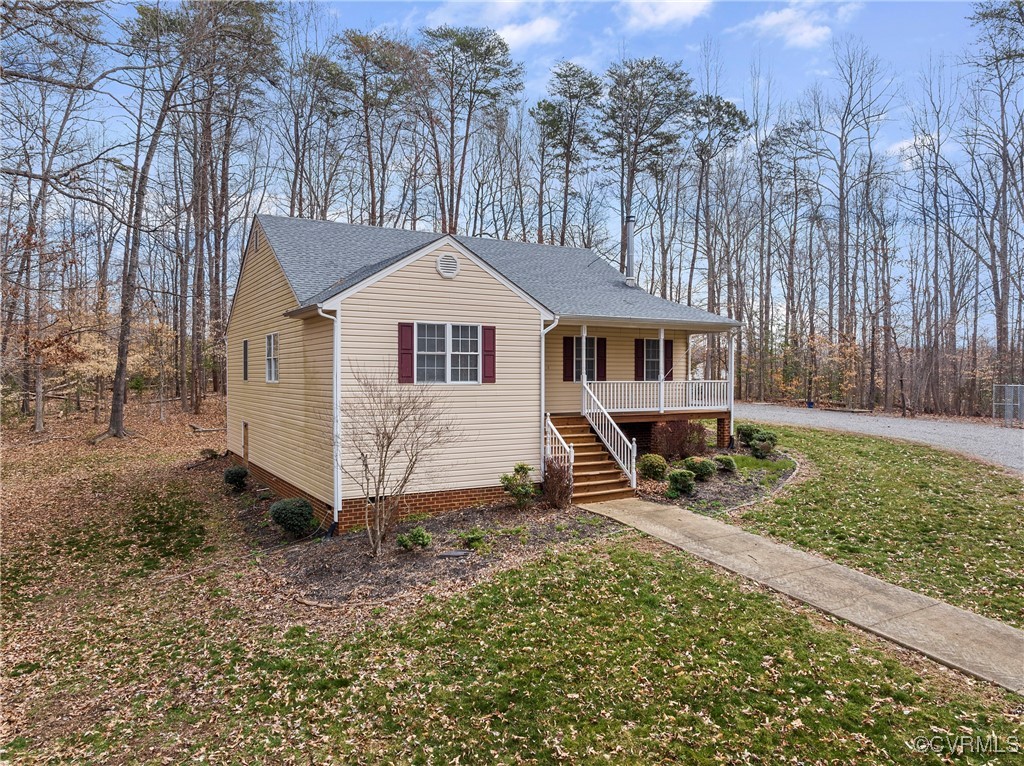 4350 Broadstreet Road Gum Spring, VA 23065 - Photo 3 of 48 a view of a house with a yard and trees