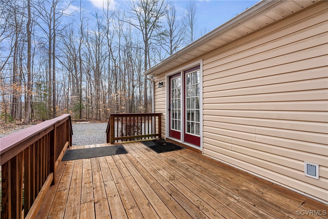 4350 Broadstreet Road Gum Spring, VA 23065 - Photo 5 of 48 a view of balcony with wooden floor