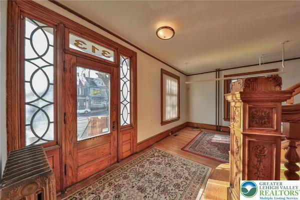 a view of an entryway