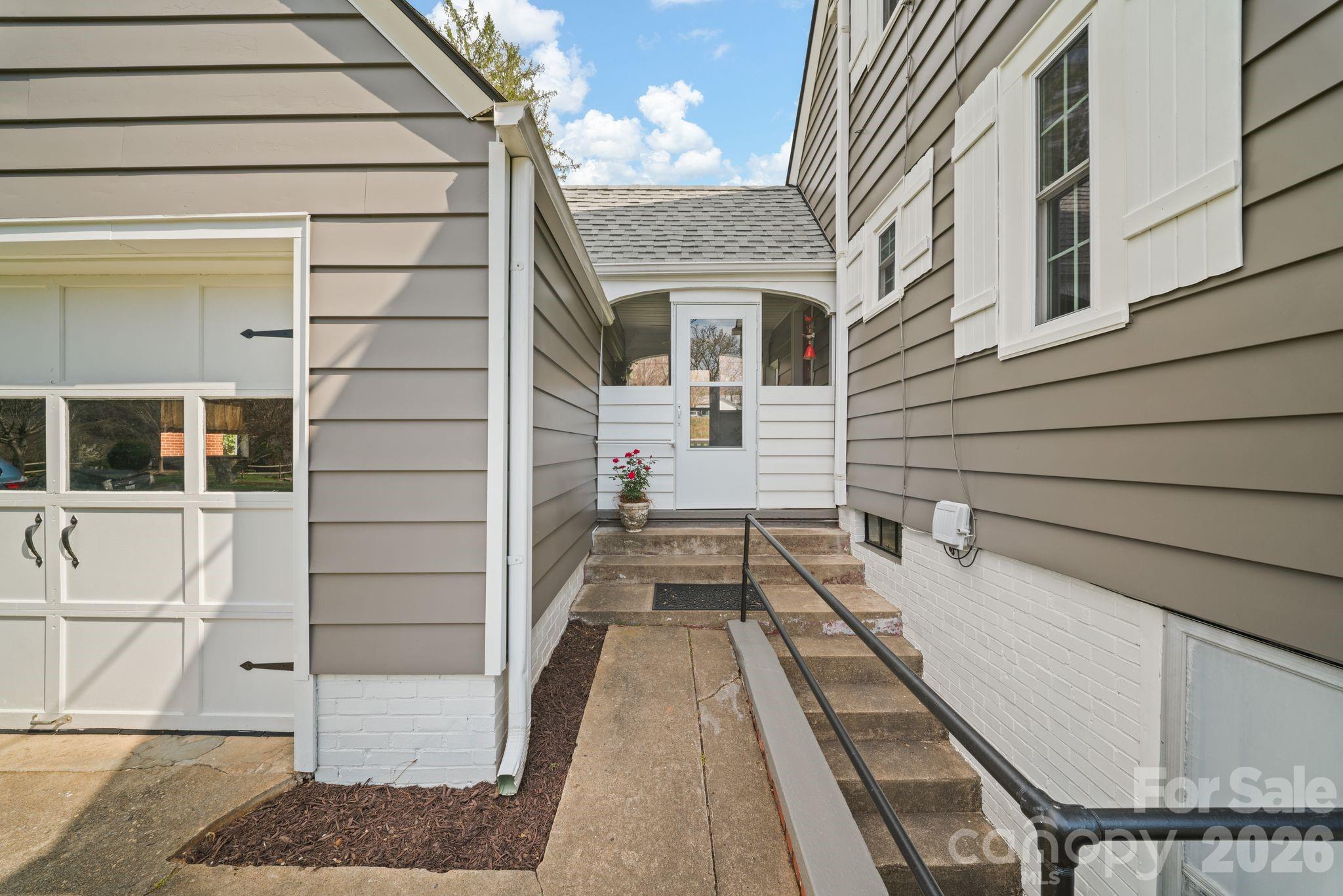 121 Johnson Street Canton, NC 28716 - Photo 18 of 32 a view of a patio in front of house