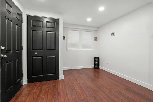 wooden floor in an empty room