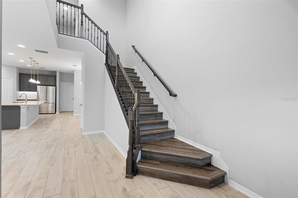 730 Rivington Drive DeBary, FL 32713 - Photo 29 of 47 a view of entryway and hall with wooden floor