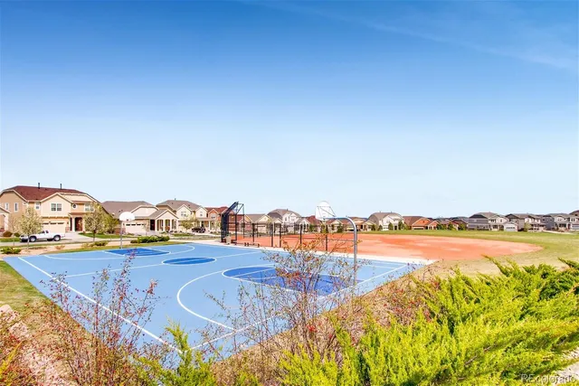 a view of a city with an ocean beach