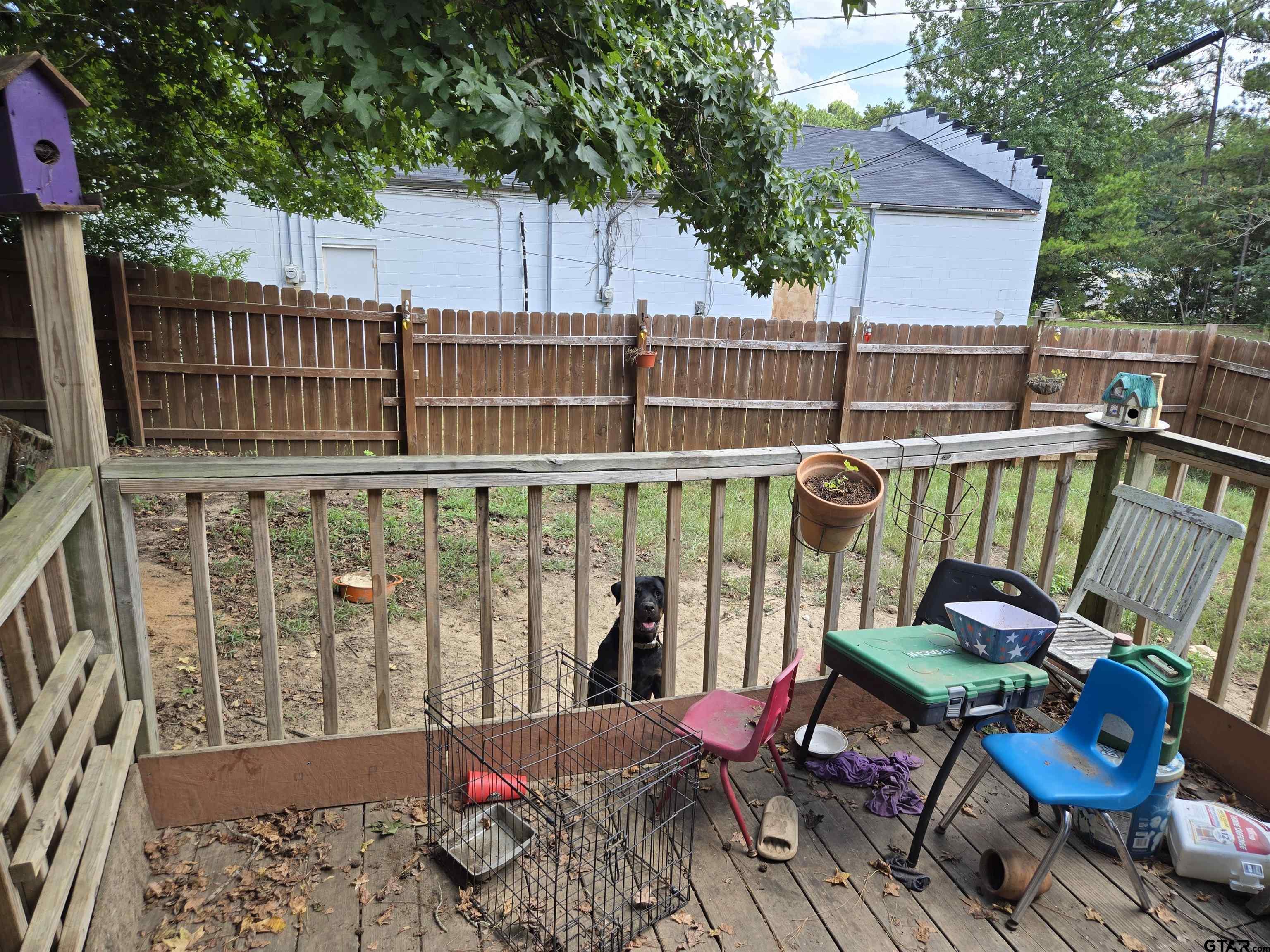 151 Joplin Rusk, TX 75785 - Photo 12 of 17 a view of a chairs and table on the deck in backyard