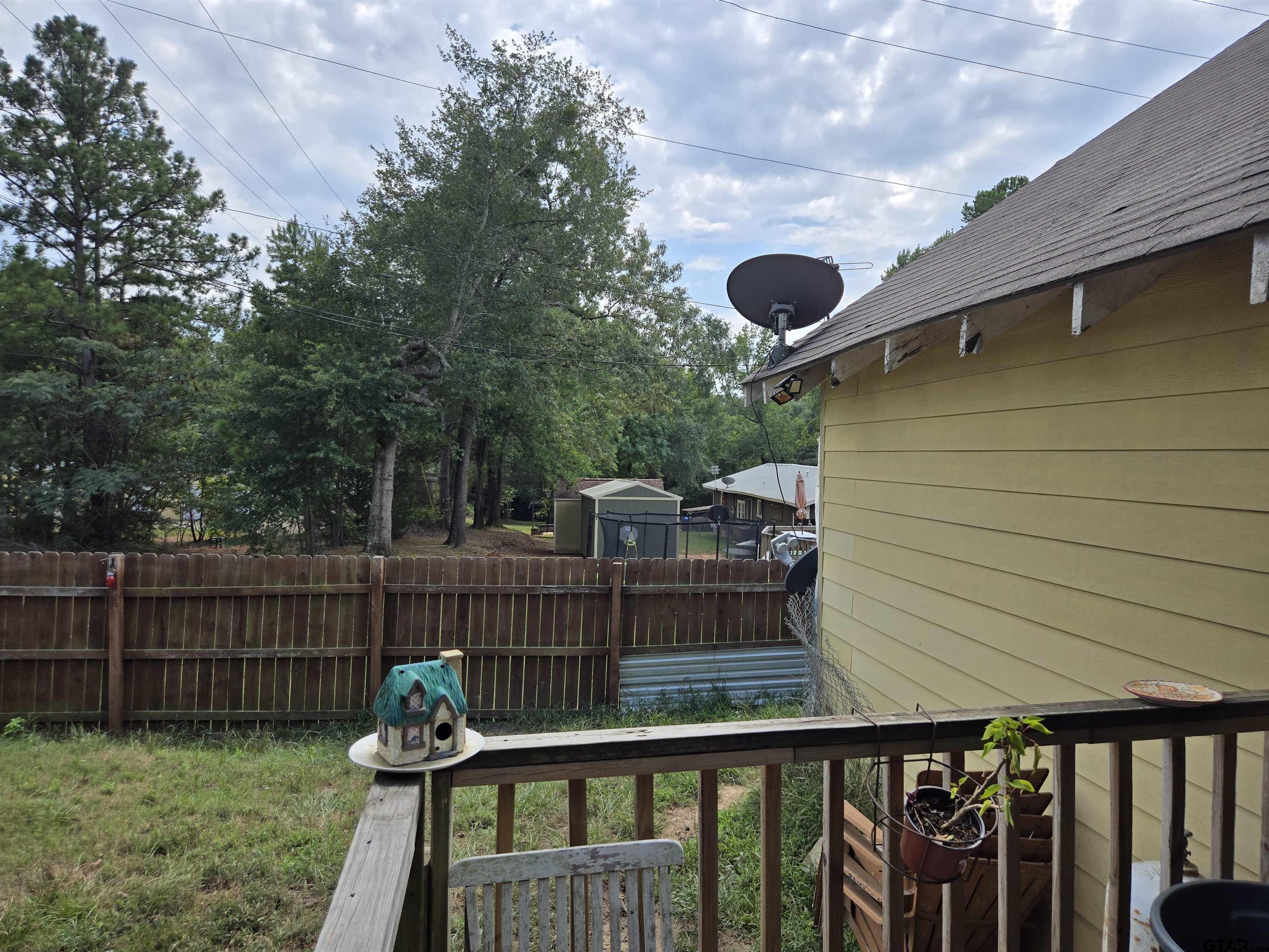 151 Joplin Rusk, TX 75785 - Photo 15 of 17 a view of deck with wooden floor and outdoor seating