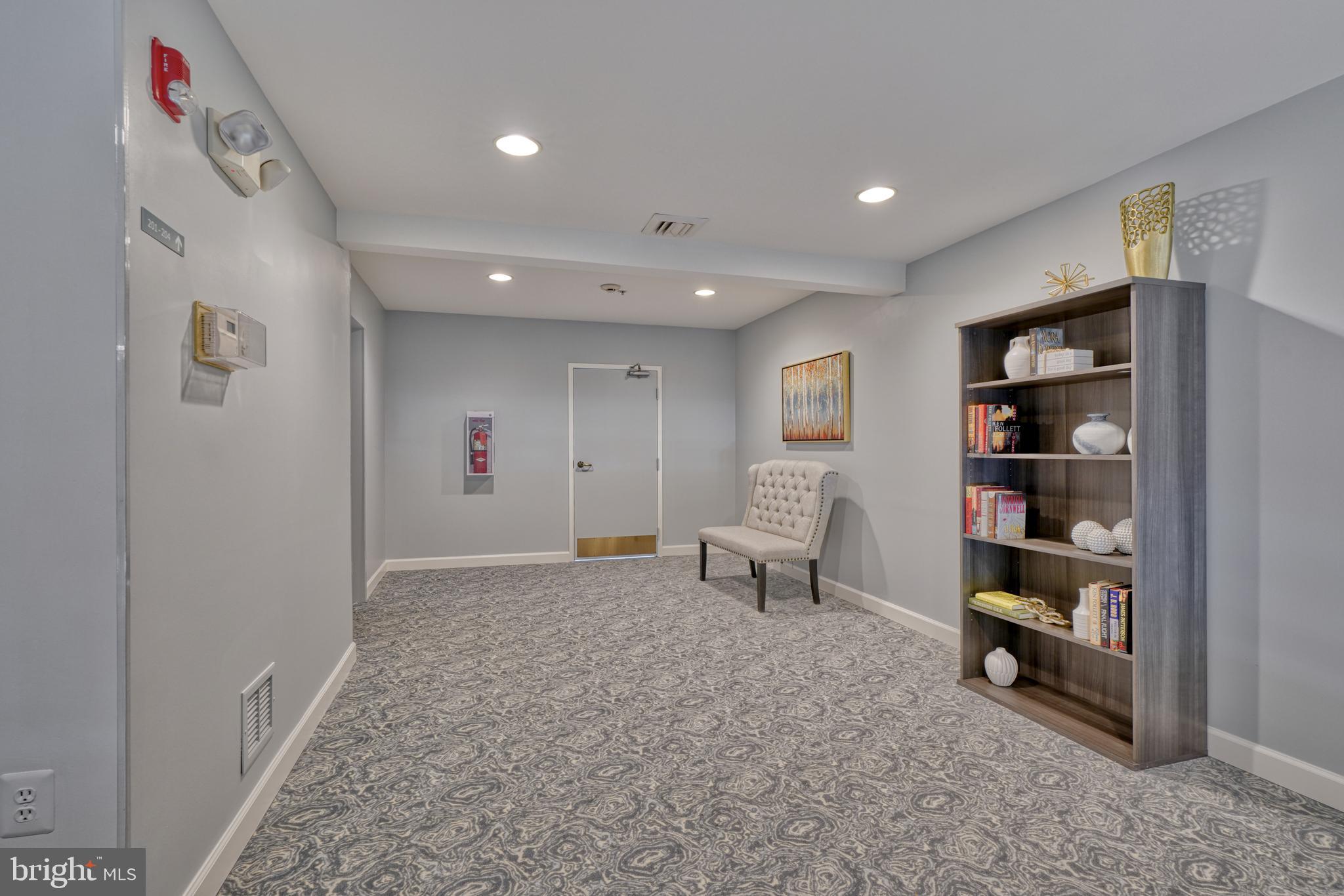 2nd floor lobby coming off the elevator!