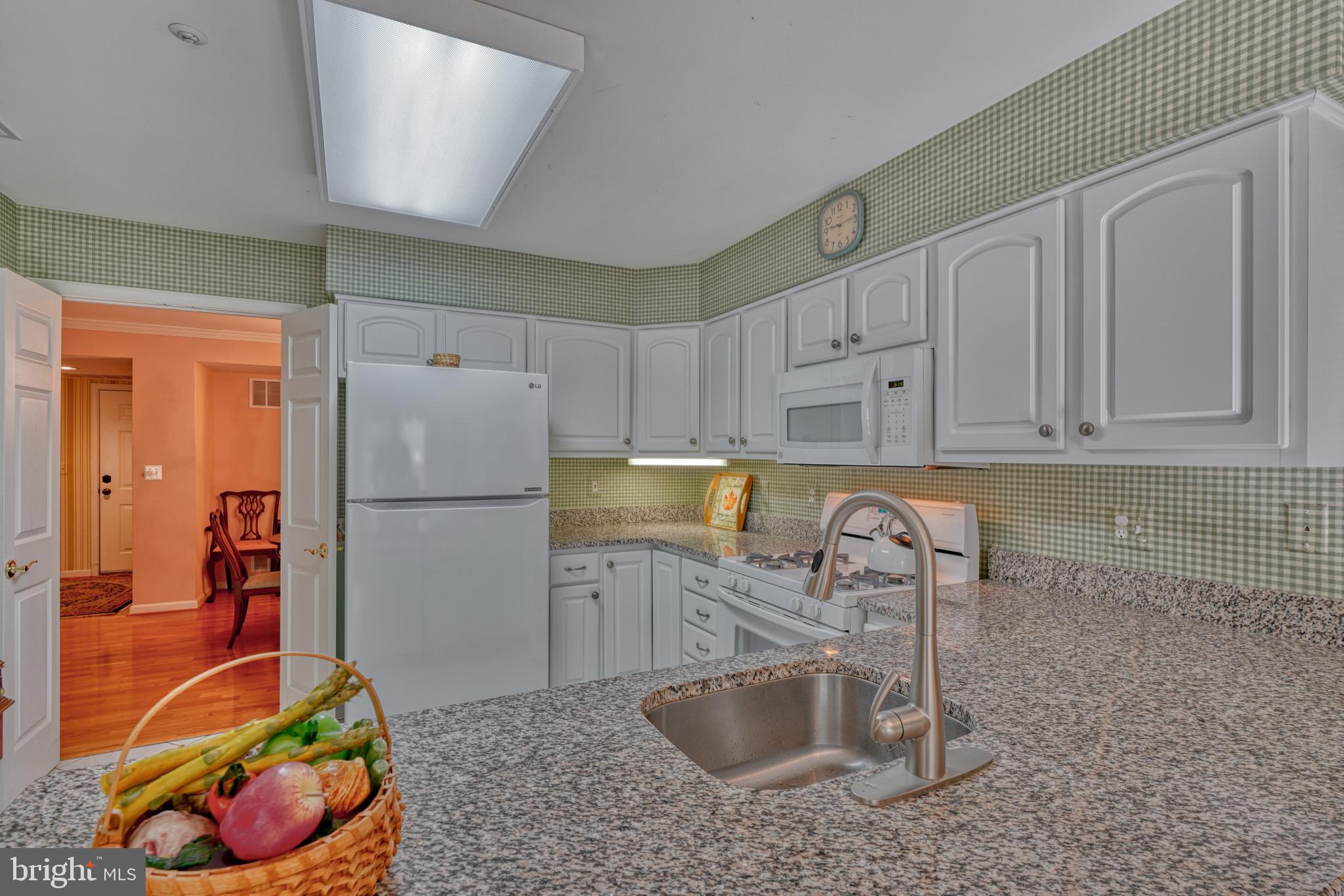 12320 Rosslare Ridge Road, Unit 206 Lutherville-Timonium, MD 21093 - Photo 10 of 28 Granite Counters in bright white kitchen