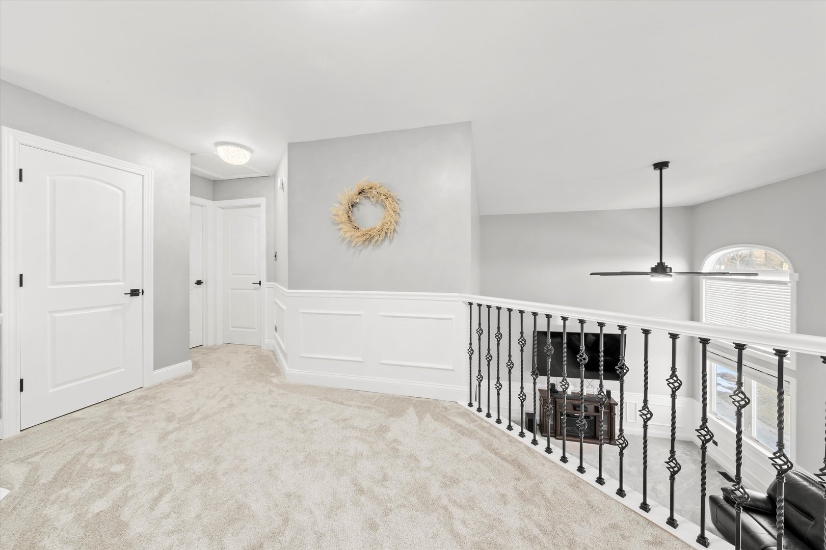 110 Sky View Lane Beecher, IL 60401 - Photo 22 of 53 a view of hallway with stairs