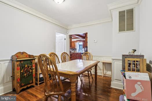 1637 Pennington Road Ewing, NJ 08618 - Photo 14 of 56 a view of a dining room with furniture and wooden floor