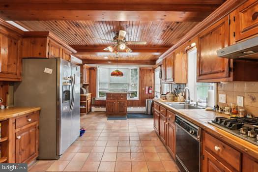 1637 Pennington Road Ewing, NJ 08618 - Photo 7 of 56 a kitchen with stainless steel appliances a sink stove and cabinets
