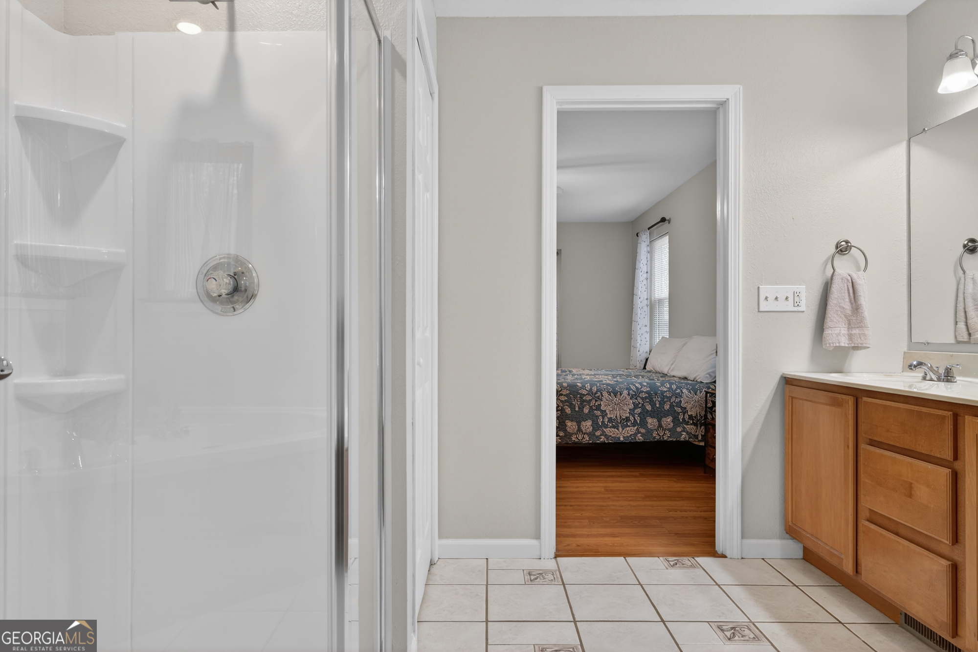 756 Gordon Thomas Road Blairsville, GA 30512 - Photo 20 of 65 a bathroom with a shower