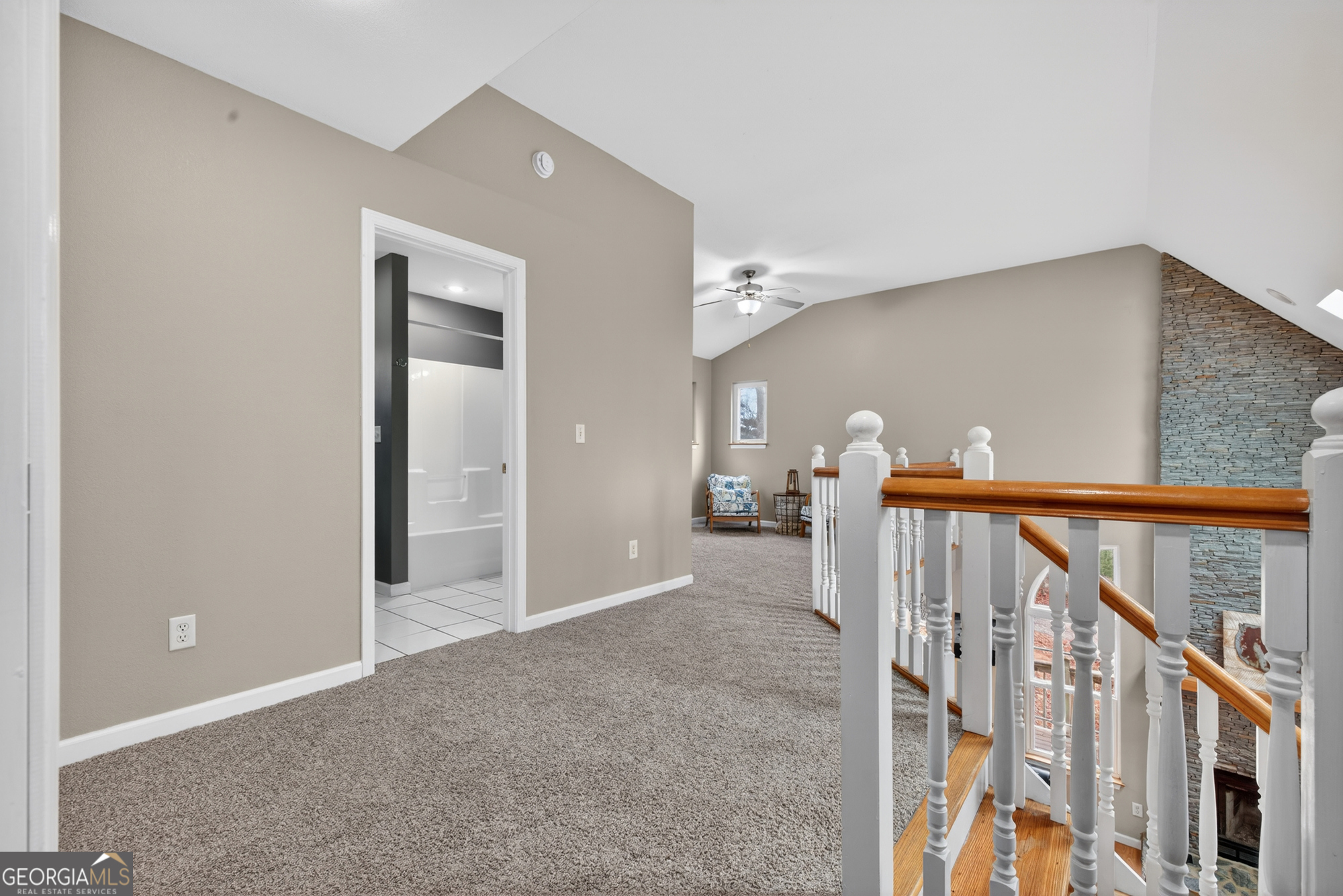 756 Gordon Thomas Road Blairsville, GA 30512 - Photo 27 of 65 a view of an entryway with a workspace