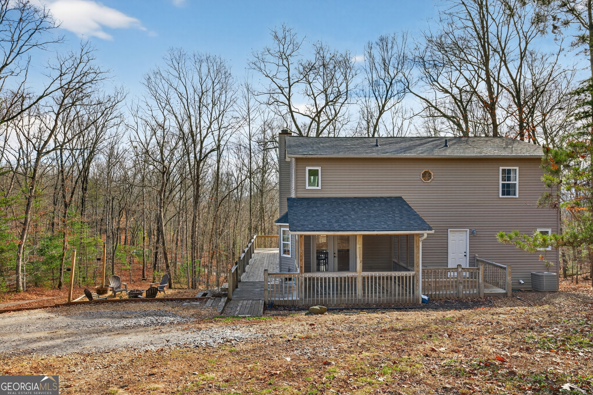 756 Gordon Thomas Road Blairsville, GA 30512 - Photo 57 of 65 a front view of a house with a yard