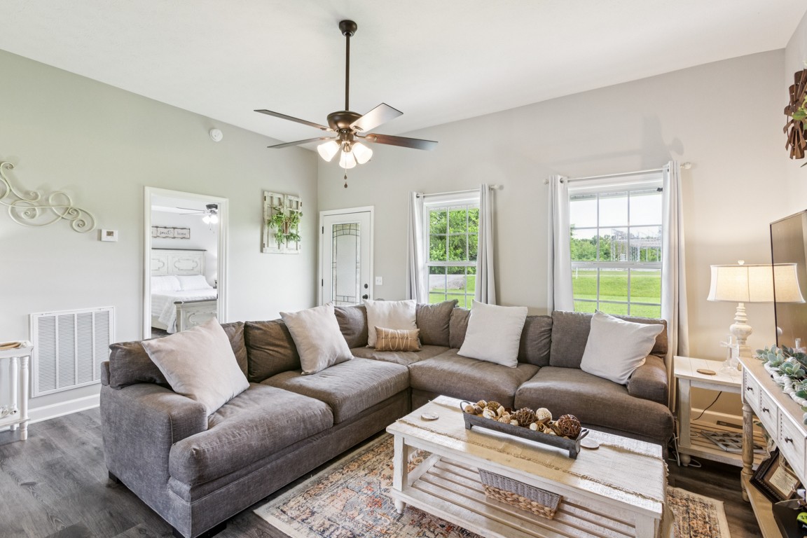 4510 Long Creek Road Lafayette, TN 37083 - Photo 5 of 25 a living room with furniture ceiling fan and a window