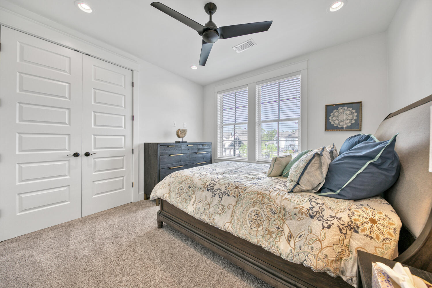 235 Ridgewalk Circle Santa Rosa Beach, FL 32459 - Photo 28 of 44 a bedroom with a bed and a window