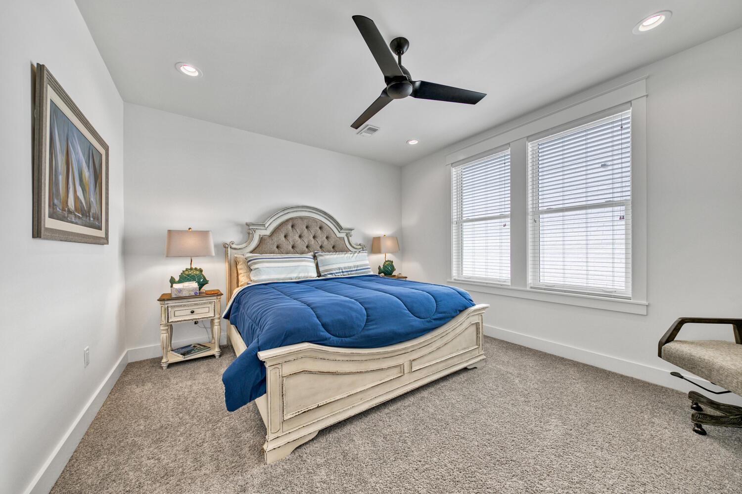 235 Ridgewalk Circle Santa Rosa Beach, FL 32459 - Photo 35 of 44 a spacious bedroom with a bed and window
