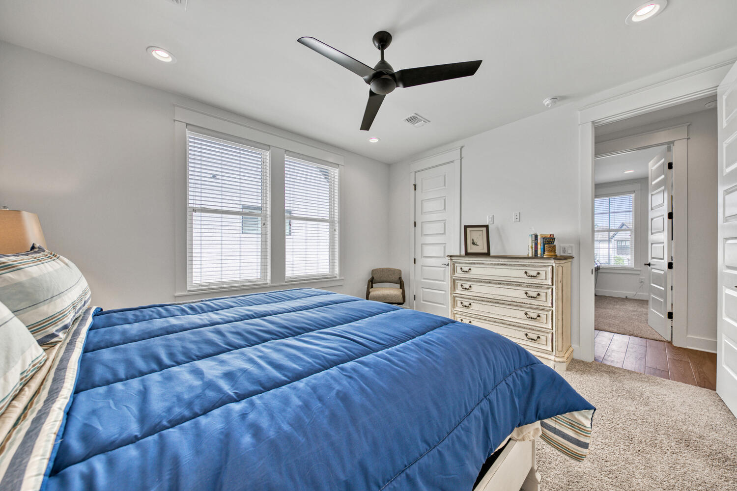 235 Ridgewalk Circle Santa Rosa Beach, FL 32459 - Photo 36 of 44 a bedroom with a bed and dresser