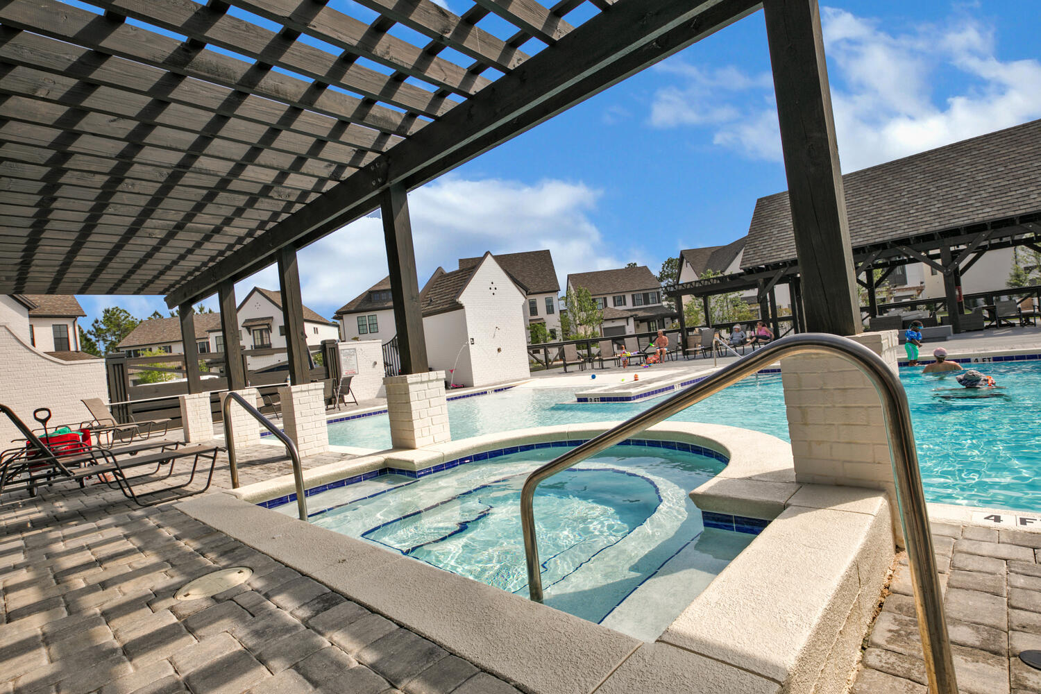 235 Ridgewalk Circle Santa Rosa Beach, FL 32459 - Photo 39 of 44 a view of swimming pool with outdoor seating