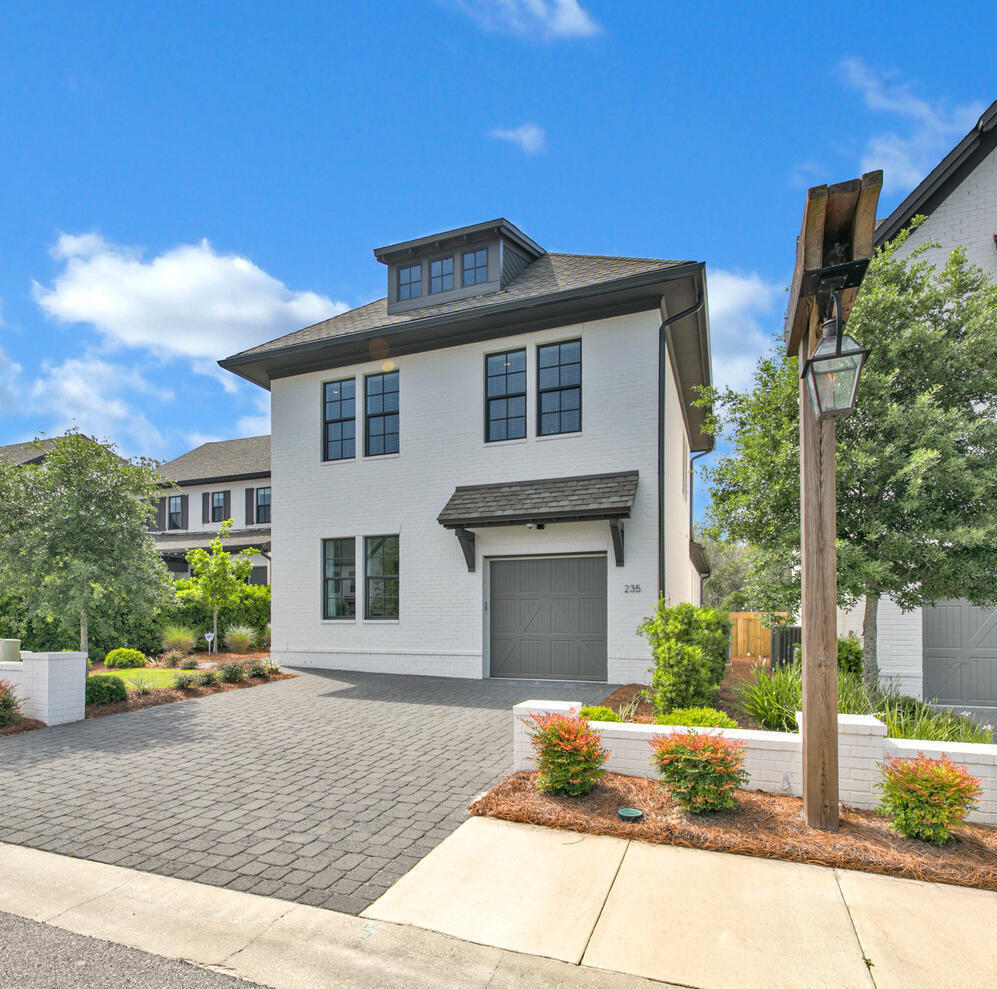 235 Ridgewalk Circle Santa Rosa Beach, FL 32459 - Photo 43 of 44 a front view of house with trees around